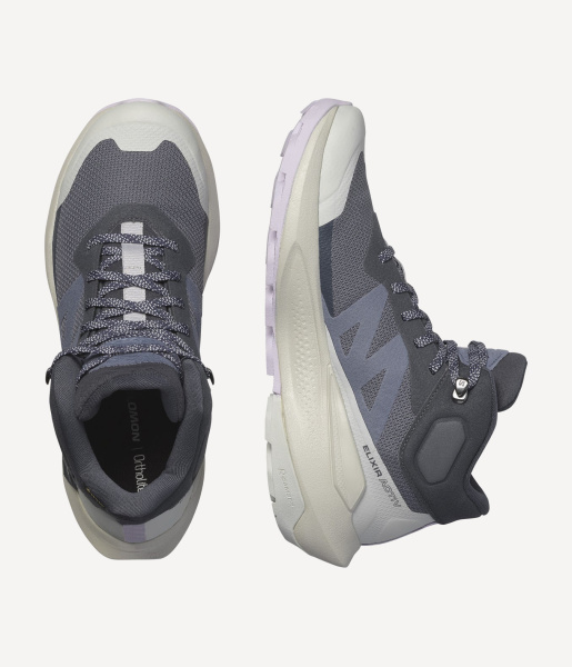 Ботинки ELIXIR ACTIV MID GTX W (RU 37 UK 5 USw 6.5 СМ 23; india ink/glacier gray/orchid petal)